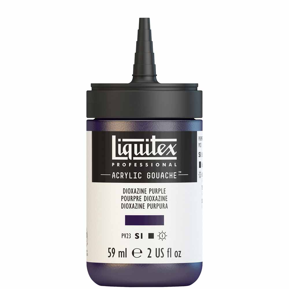 Liquitex Professional Akrilik Guaj Boya 59ml Dioxazine Purple 186 S1