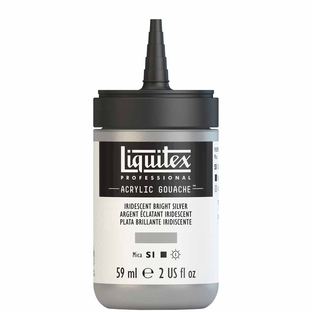 Liquitex Professional Akrilik Guaj Boya 59ml Iridescent Bright Silver 236 S1