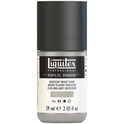 Liquitex Professional Akrilik Guaj Boya 59ml Iridescent Bright Silver 236 S1