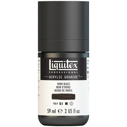 Liquitex Professional Akrilik Guaj Boya 59ml Ivory Black 244 S1