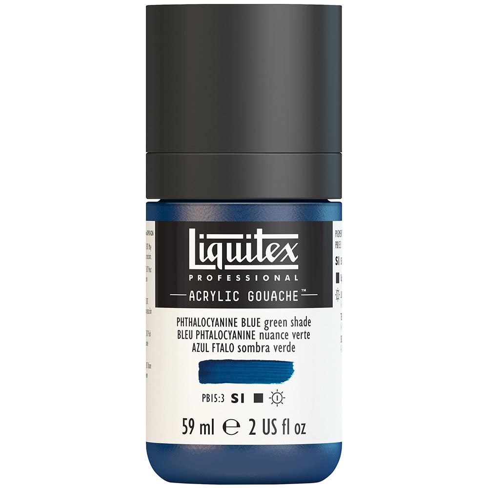 Liquitex Professional Akrilik Guaj Boya 59ml Phthalocyanine Blue Green Shade 316 S1