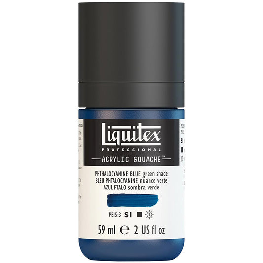 Liquitex Professional Akrilik Guaj Boya 59ml Phthalocyanine Blue Green Shade 316 S1