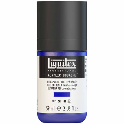 Liquitex Professional Akrilik Guaj Boya 59ml Ultramarine Blue Red Shade 382 S1