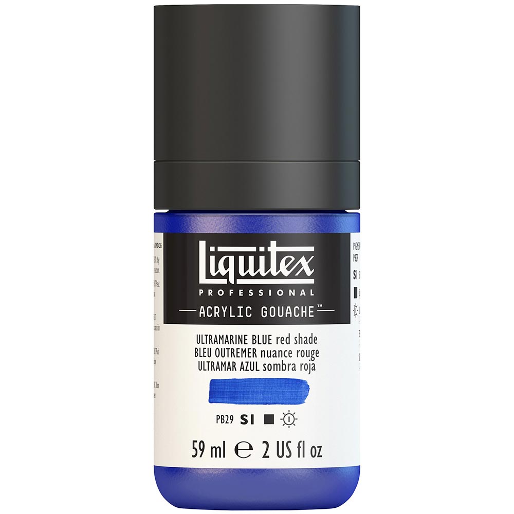 Liquitex Professional Akrilik Guaj Boya 59ml Ultramarine Blue Red Shade 382 S1