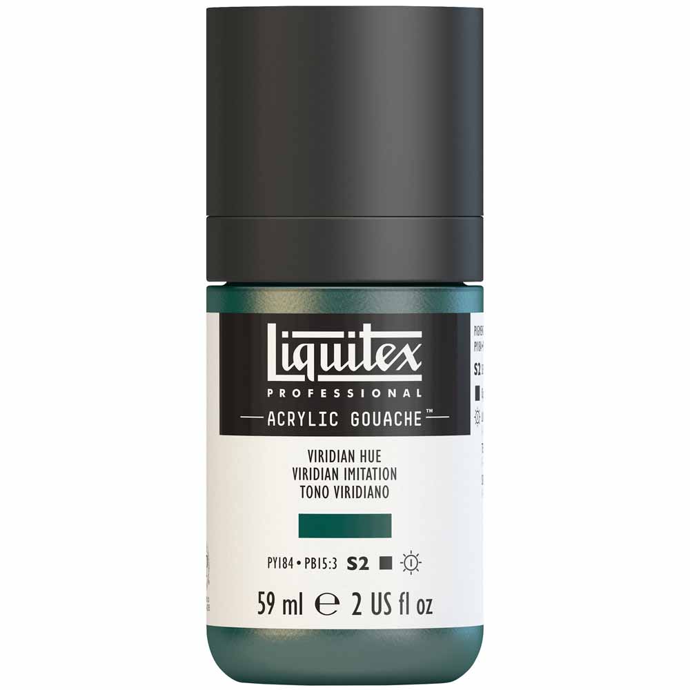 Liquitex Professional Akrilik Guaj Boya 59ml Viridian Hue 398 S2