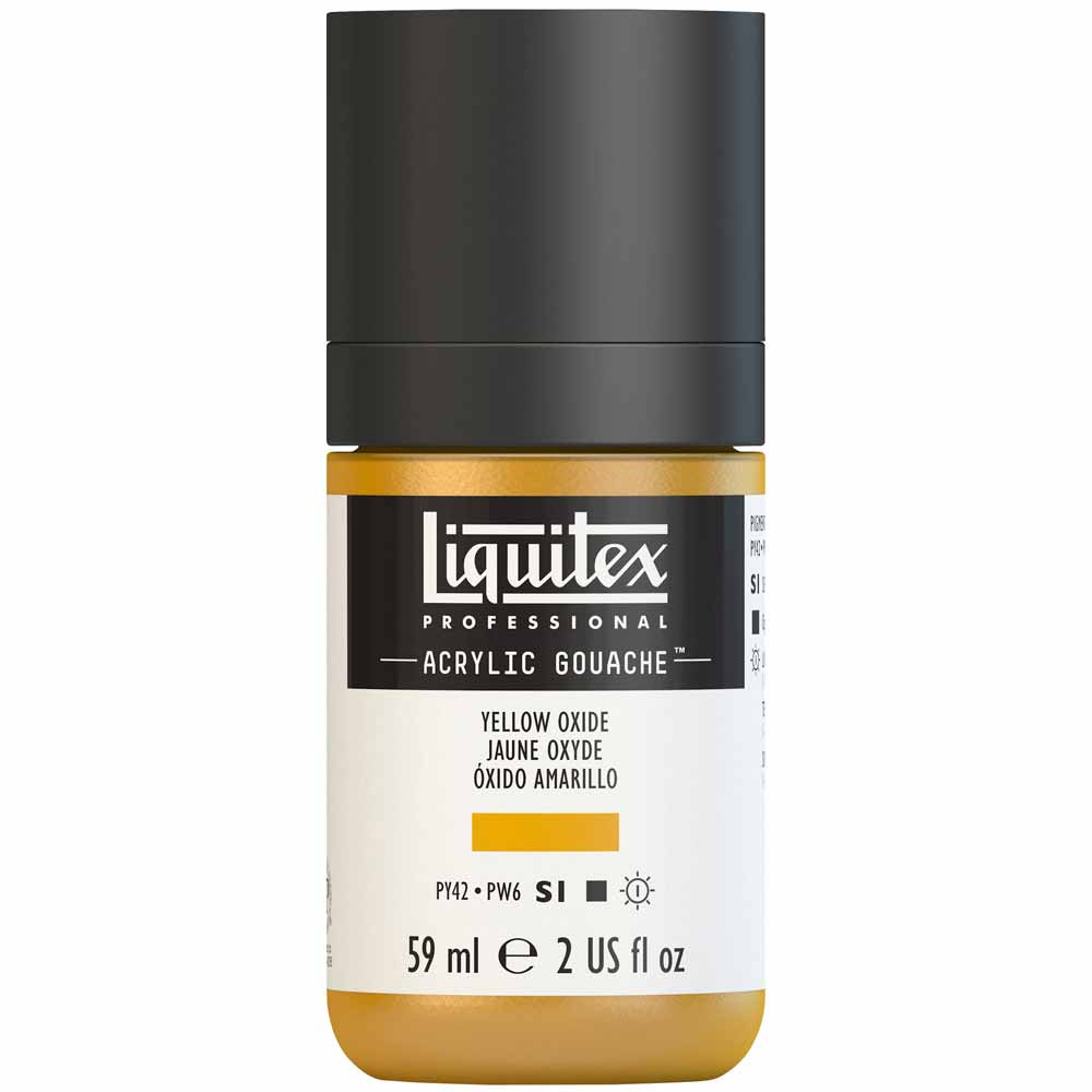 Liquitex Professional Akrilik Guaj Boya 59ml Yellow Oxide 416 S1