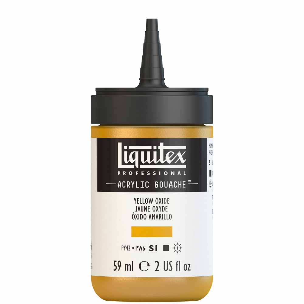 Liquitex Professional Akrilik Guaj Boya 59ml Yellow Oxide 416 S1