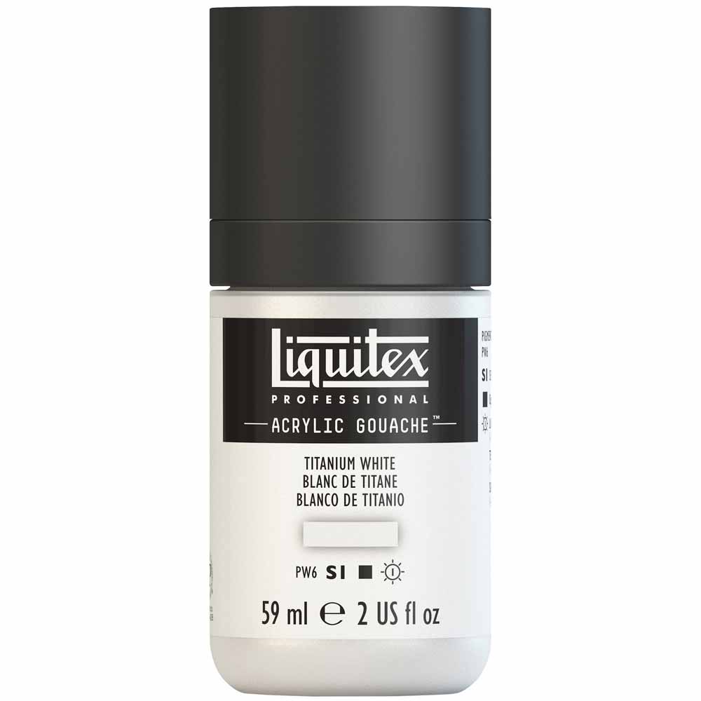 Liquitex Professional Akrilik Guaj Boya 59ml Titanium White 432 S1