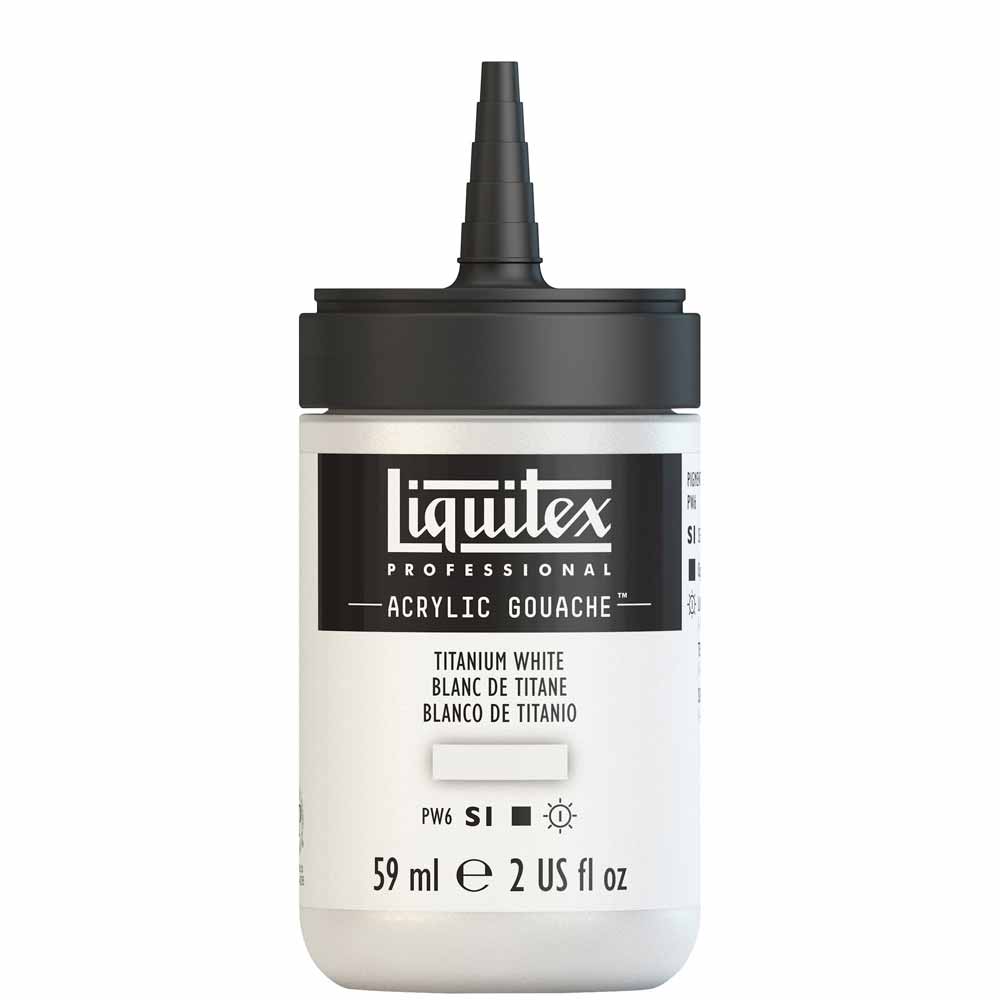 Liquitex Professional Akrilik Guaj Boya 59ml Titanium White 432 S1