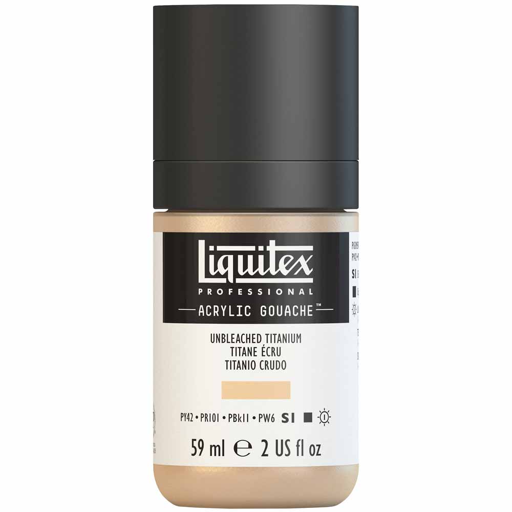 Liquitex Professional Akrilik Guaj Boya 59ml Unbleached Titanium 434 S1