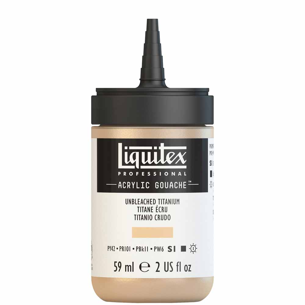 Liquitex Professional Akrilik Guaj Boya 59ml Unbleached Titanium 434 S1