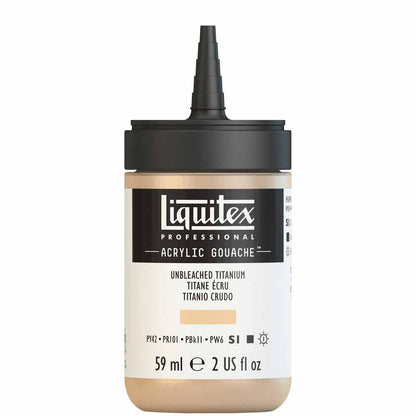 Liquitex Professional Akrilik Guaj Boya 59ml Unbleached Titanium 434 S1