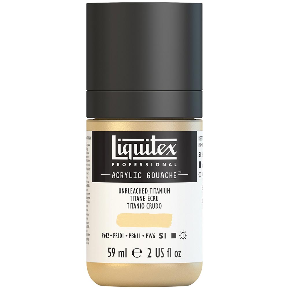 Liquitex Professional Akrilik Guaj Boya 59ml Unbleached Titanium 434 S1