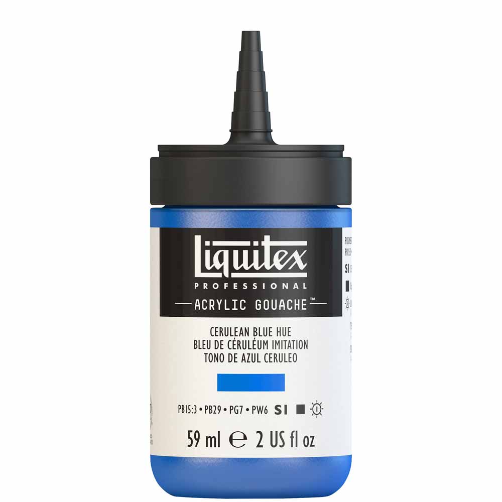 Liquitex Professional Akrilik Guaj Boya 59ml Cerulean Blue Hue 470 S1
