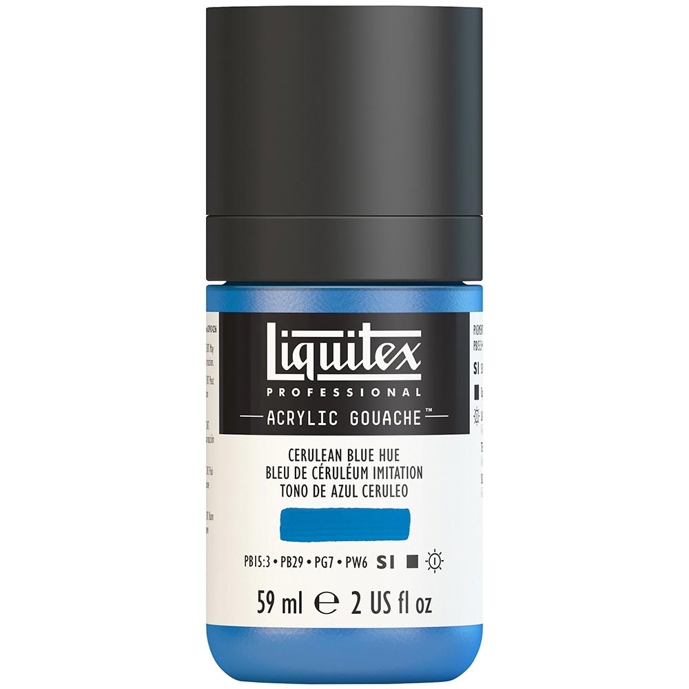 Liquitex Professional Akrilik Guaj Boya 59ml Cerulean Blue Hue 470 S1