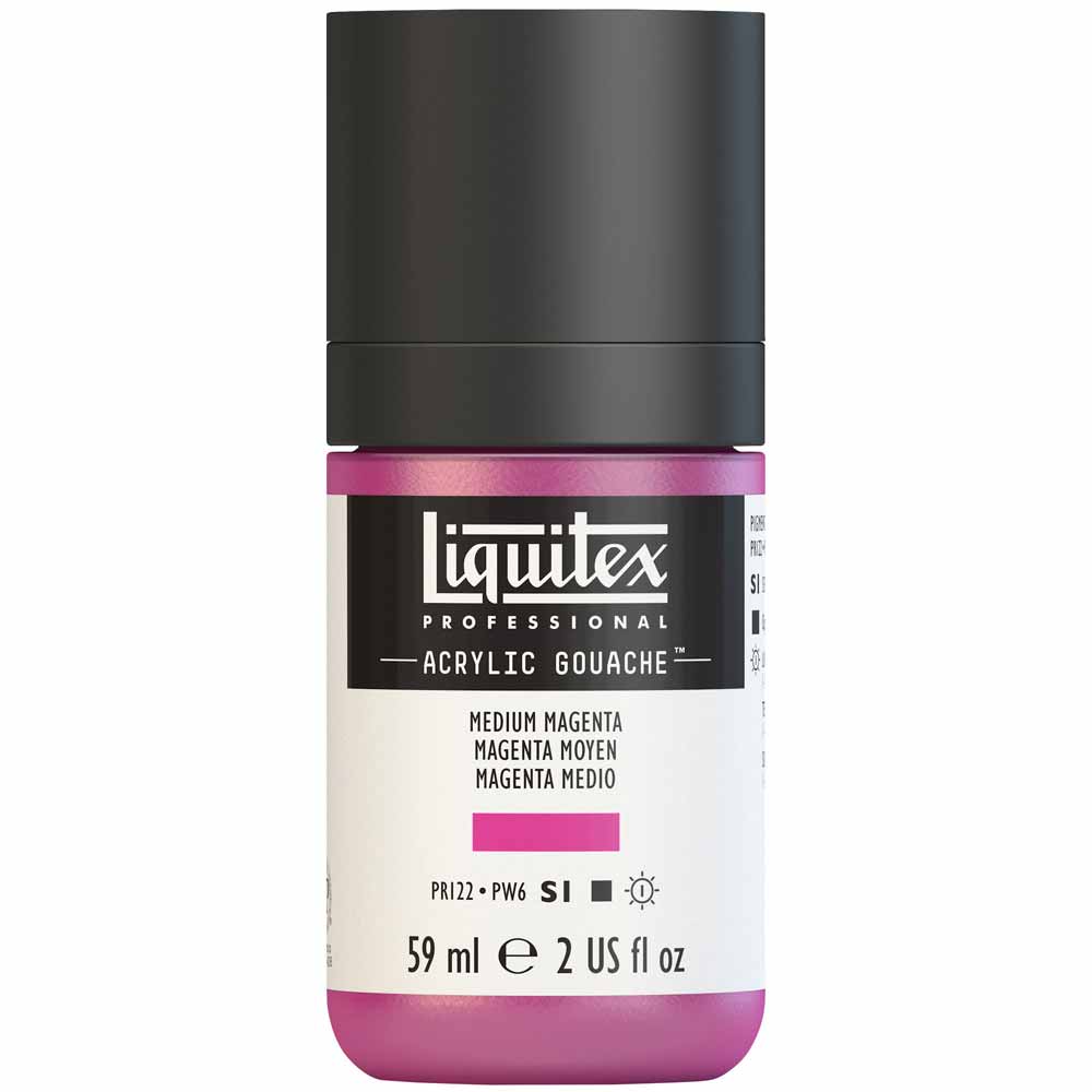 Liquitex Professional Akrilik Guaj Boya 59ml Medium Magenta 500 S1