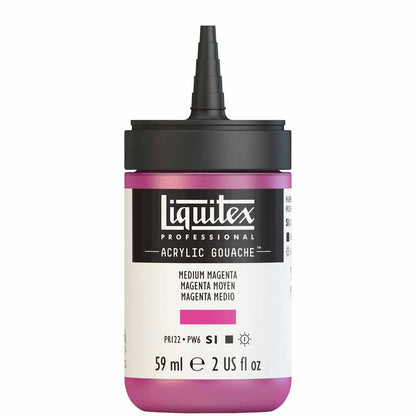 Liquitex Professional Akrilik Guaj Boya 59ml Medium Magenta 500 S1