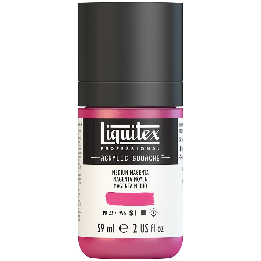 Liquitex Professional Akrilik Guaj Boya 59ml Medium Magenta 500 S1