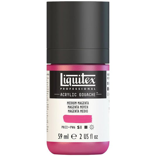 Liquitex Professional Akrilik Guaj Boya 59ml Medium Magenta 500 S1
