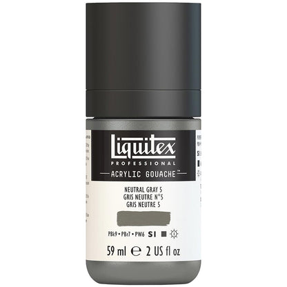 Liquitex Professional Akrilik Guaj Boya 59ml Neutral Gray 5 599 S1