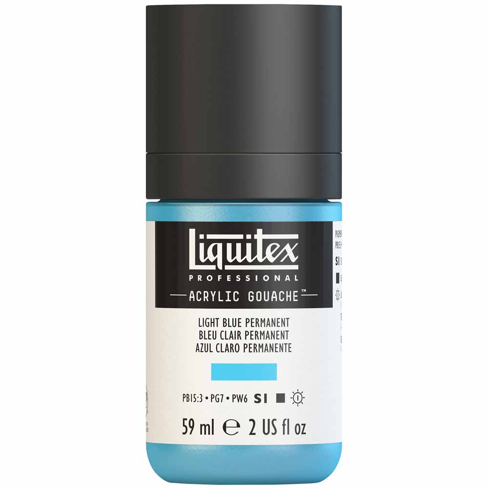 Liquitex Professional Akrilik Guaj Boya 59ml Light Blue Permanent 770 S1