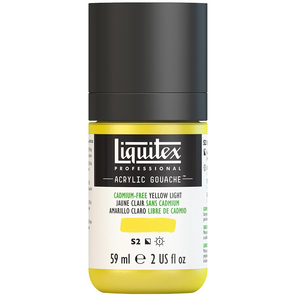 Liquitex Professional Akrilik Guaj Boya 59ml Cadmium-Free Yellow Light 889 S2
