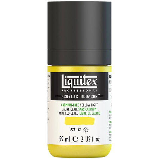 Liquitex Professional Akrilik Guaj Boya 59ml Cadmium-Free Yellow Light 889 S2