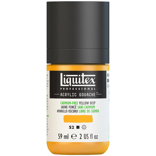 Liquitex Professional Akrilik Guaj Boya 59ml Cadmium-Free Yellow Deep 891 S2
