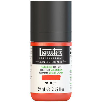 Liquitex Professional Akrilik Guaj Boya 59ml Cadmium-Free Red Light 893 S2