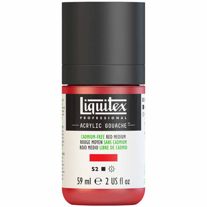 Liquitex Professional Akrilik Guaj Boya 59ml Cadmium-Free Red Medium 894 S2
