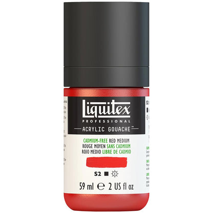 Liquitex Professional Akrilik Guaj Boya 59ml Cadmium-Free Red Medium 894 S2