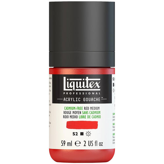 Liquitex Professional Akrilik Guaj Boya 59ml Cadmium-Free Red Medium 894 S2
