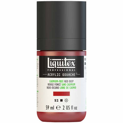 Liquitex Professional Akrilik Guaj Boya 59ml Cadmium-Free Red Deep 895 S2
