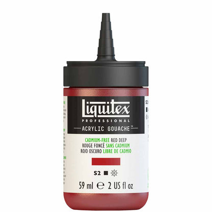 Liquitex Professional Akrilik Guaj Boya 59ml Cadmium-Free Red Deep 895 S2