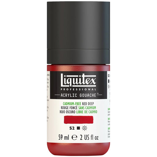Liquitex Professional Akrilik Guaj Boya 59ml Cadmium-Free Red Deep 895 S2