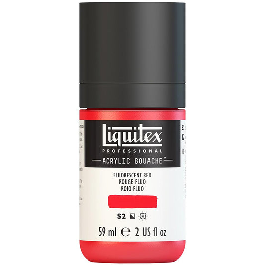 Liquitex Professional Akrilik Guaj Boya 59ml Fluorescent Red 983 S2