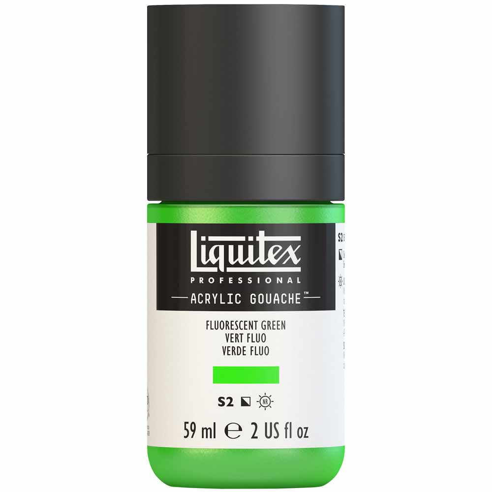 Liquitex Professional Akrilik Guaj Boya 59ml Fluorescent Green 985 S2