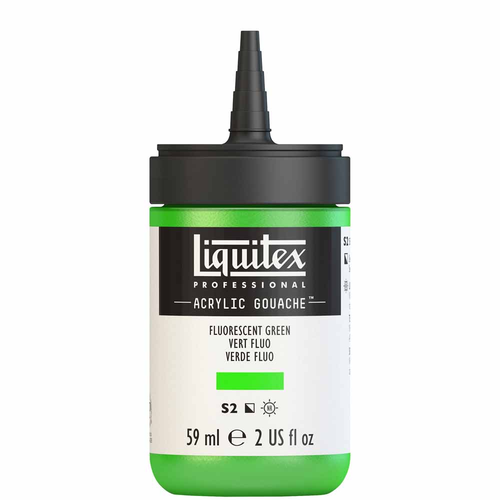 Liquitex Professional Akrilik Guaj Boya 59ml Fluorescent Green 985 S2