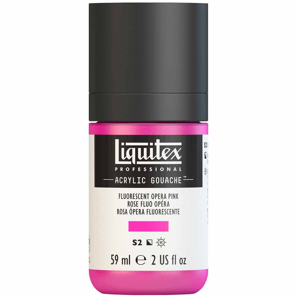 Liquitex Professional Akrilik Guaj Boya 59ml Fluorescent Pink 987 S2