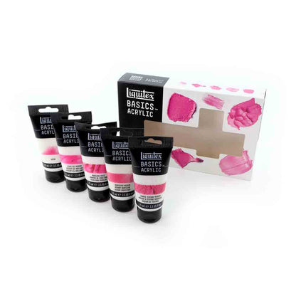 Liquitex Basics Acrylic Mediums Set 5x75ml (Yardımcı Malzemeler Seti)