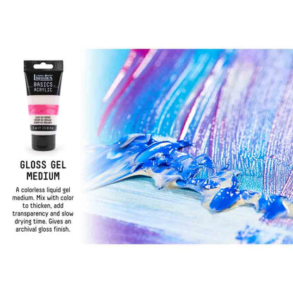Liquitex Basics Acrylic Mediums Set 5x75ml (Yardımcı Malzemeler Seti)