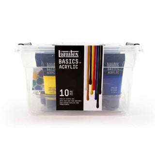 Liquitex Basics Akrilik Boya Seti Plastik Kutulu Başlangıç Seti
