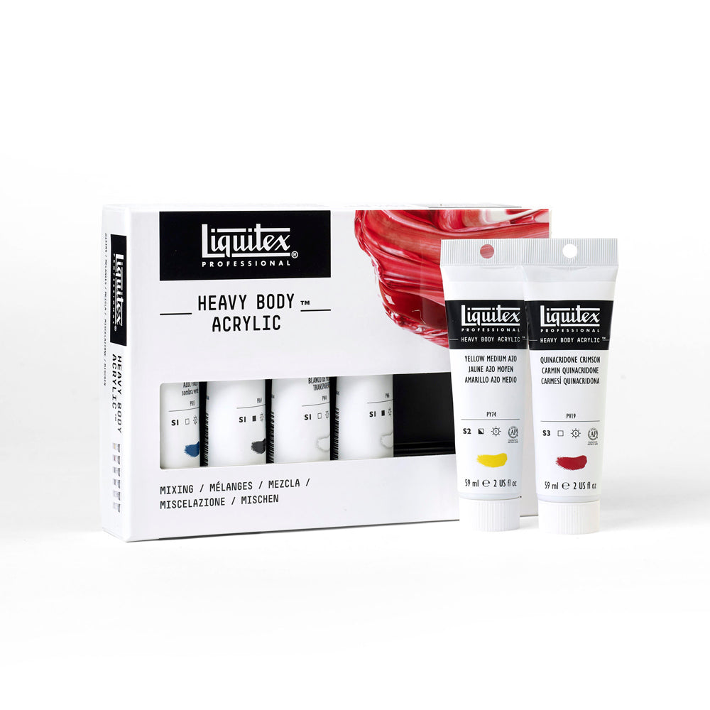 Liquitex Professional Heavy Body Akrilik Boya Set 6x59ml Mixing