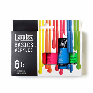 Liquitex Basics Akrilik Boya Seti 6x22ml Floresan