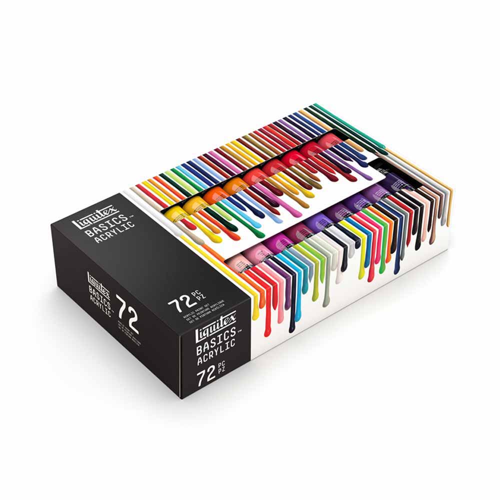 Liquitex Basics Akrilik Boya Seti 72x22ml