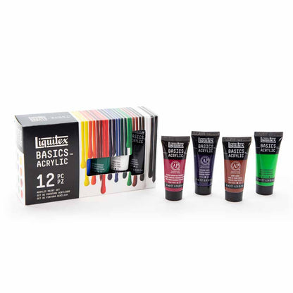 Liquitex Basics Akrilik Boya Seti 12x22ml
