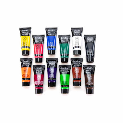 Liquitex Basics Akrilik Boya Seti 12x22ml