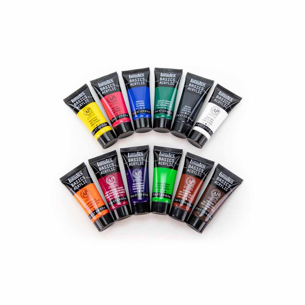 Liquitex Basics Akrilik Boya Seti 12x22ml