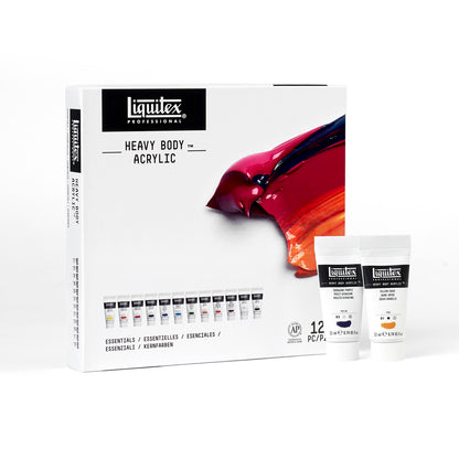 Liquitex Professional Heavy Body Akrilik Boya Set 12x22ml Essentials