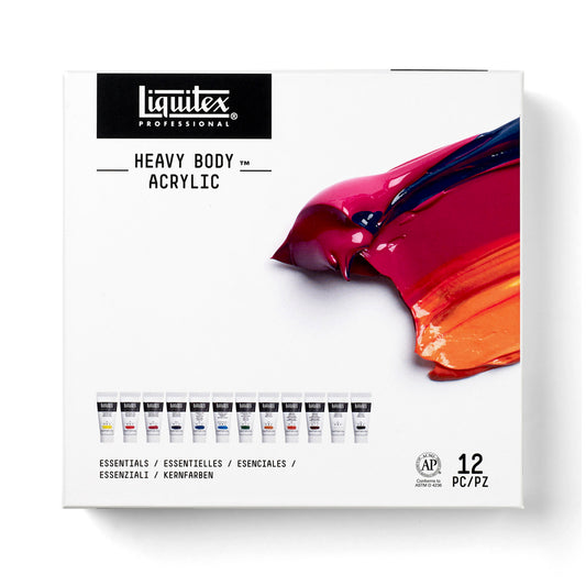Liquitex Professional Heavy Body Akrilik Boya Set 12x22ml Essentials